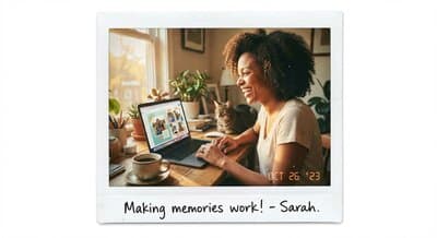 Creator making memories