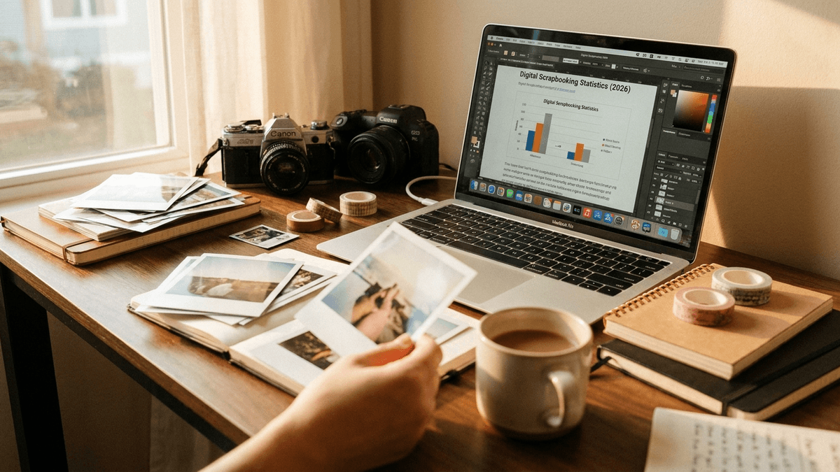 Digital Scrapbooking Statistics (2026): 40+ Data Points on Market Growth, Community Participation, and Memory Keeping Trends