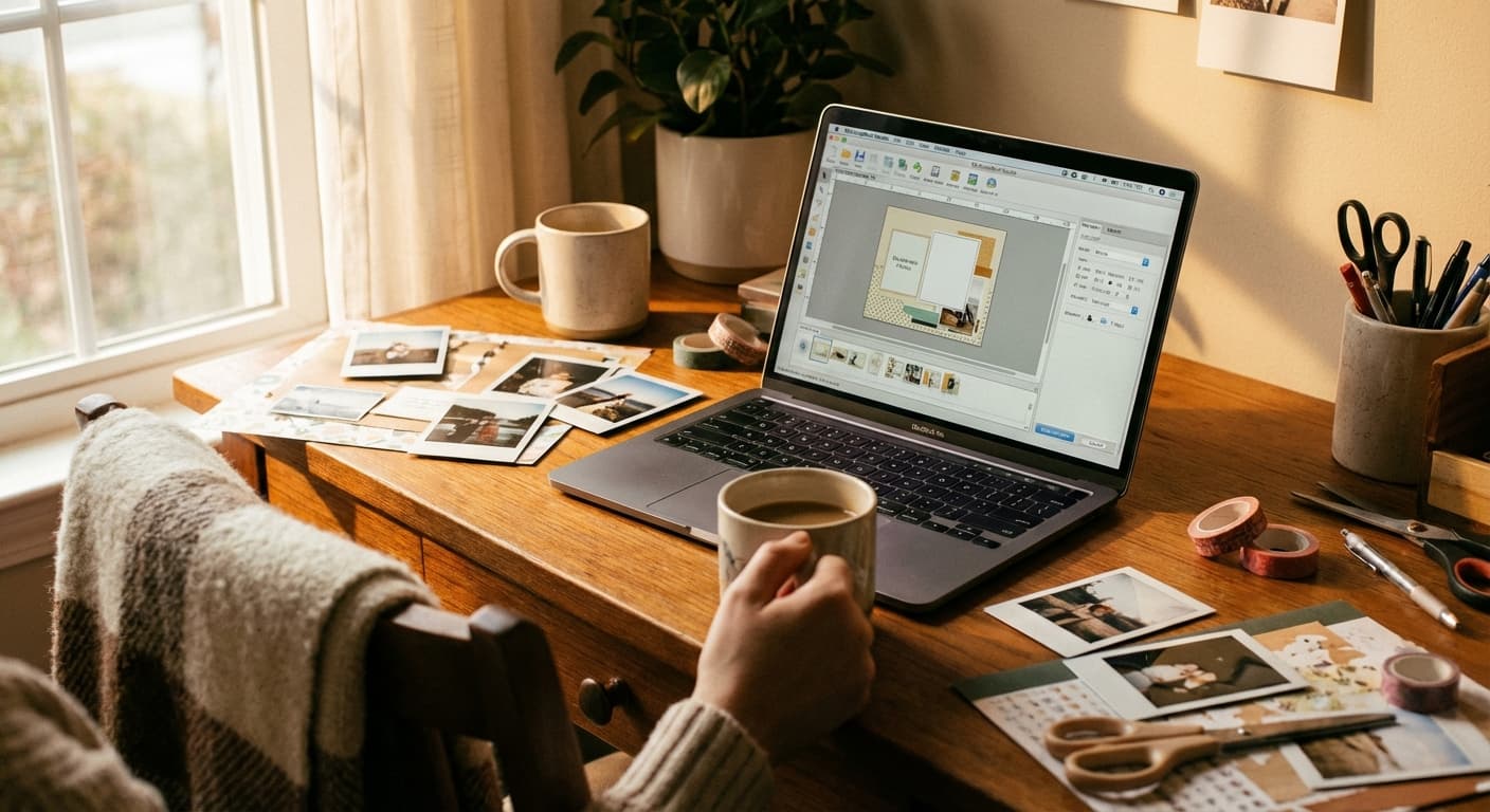 How to Create Digital Scrapbook Paper in MyScrapBook Studio
