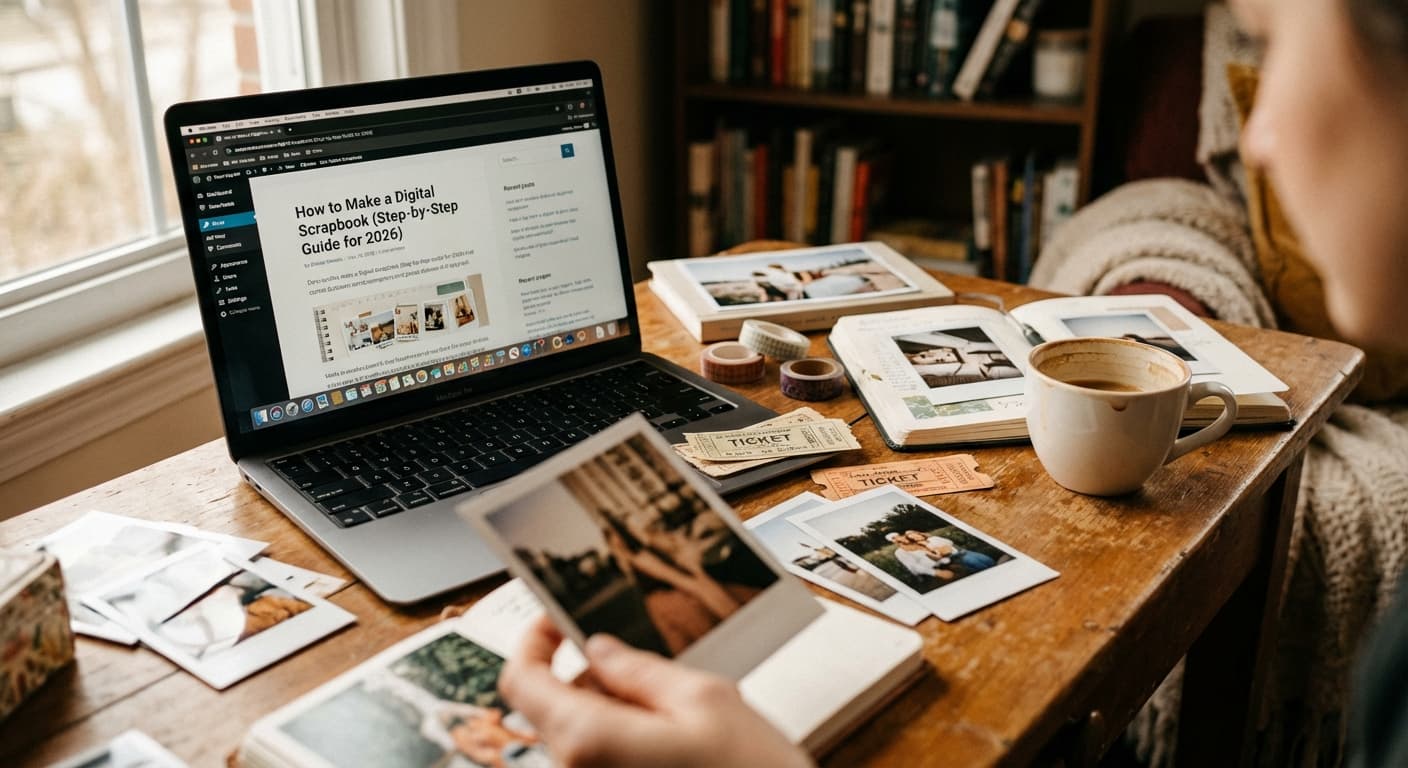 How to Make a Digital Scrapbook (Step-by-Step Guide for 2026)