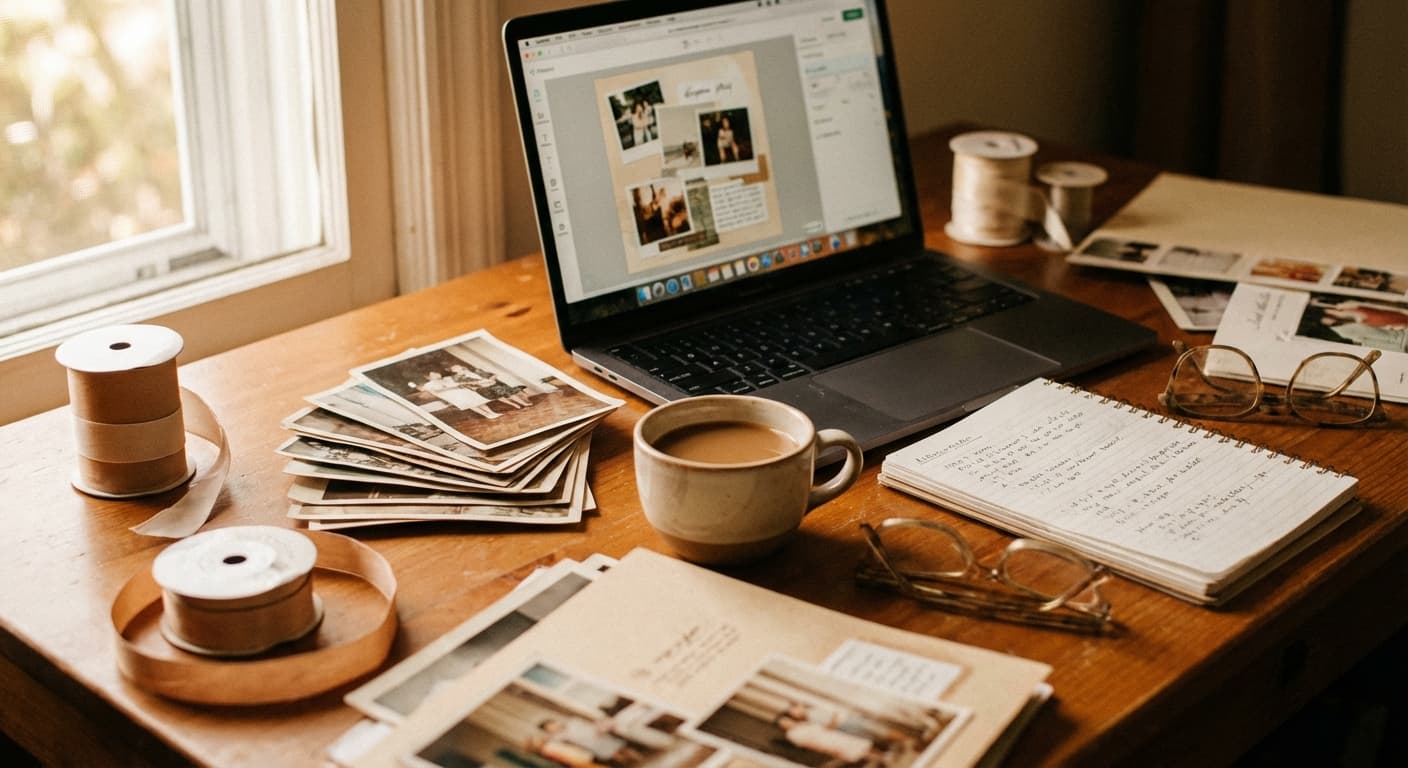 Mother's Day digital scrapbook ideas: 12 ways to give mom something that lasts