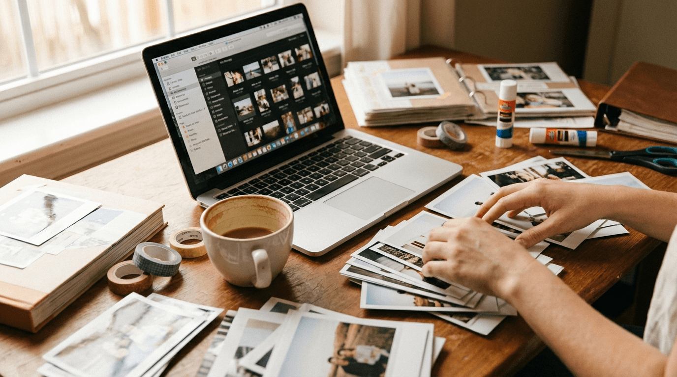 How to Finally Organize Your Digital Photos for Scrapbooking
