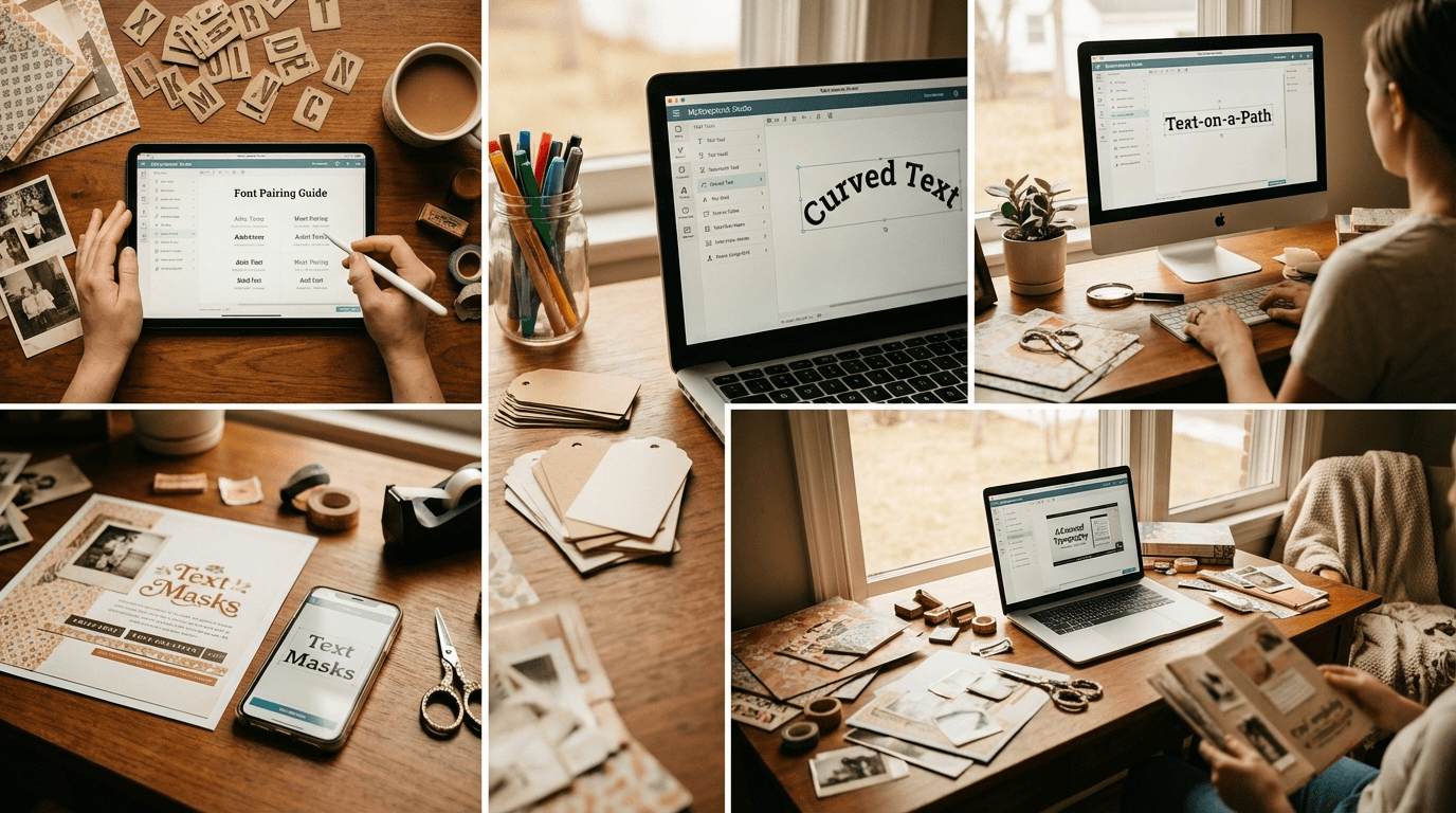 5 Ways to Use Text Tools Like a Pro in MyScrapbook Studio